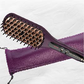 Be she magic hair straightening brush clearance